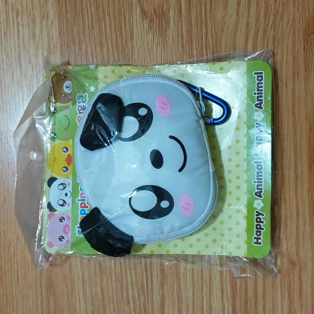 Reusable Shopping Tote Panda